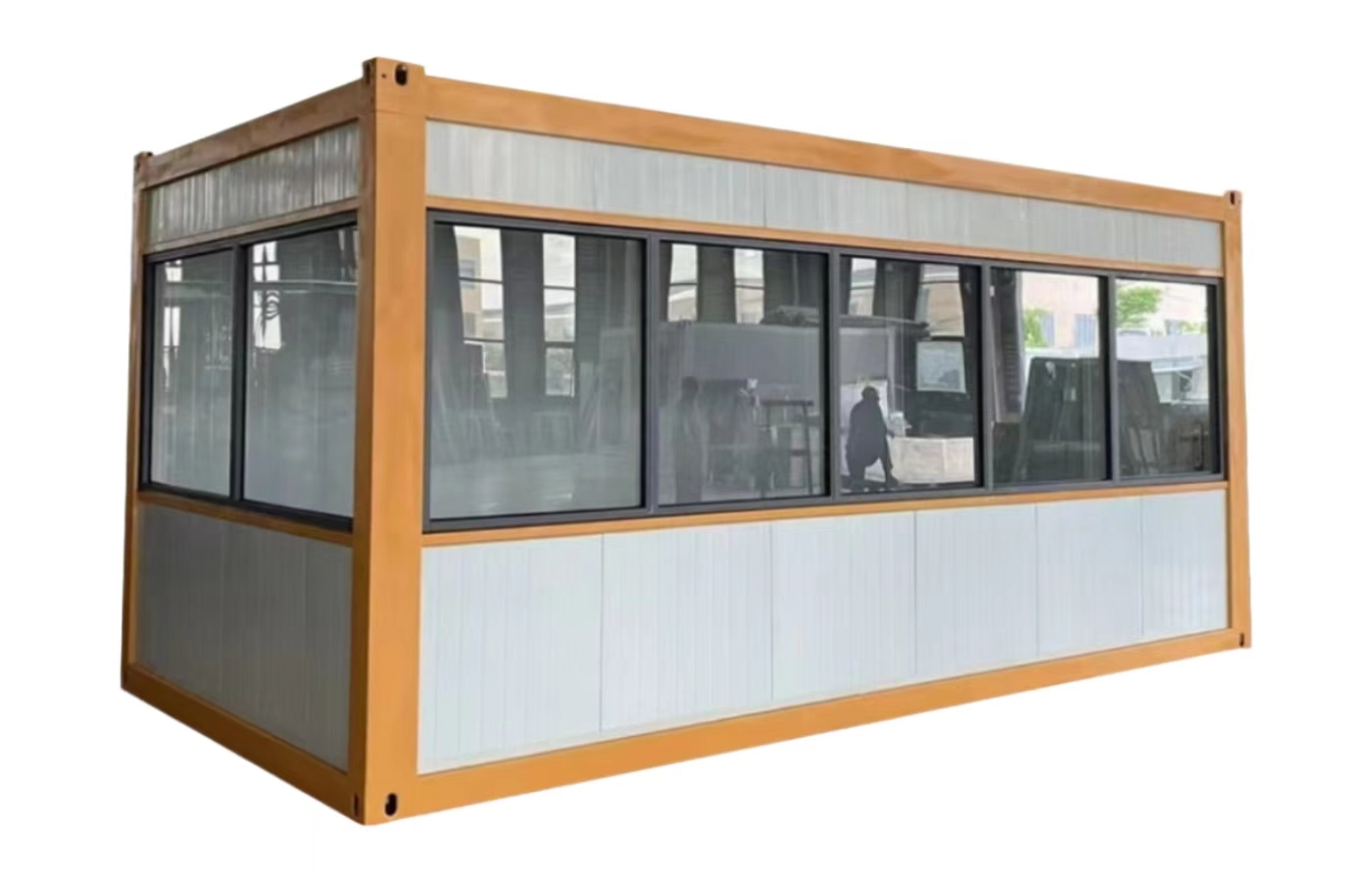 40 stop vysoce luxusní přizpůsobený 40 stop pevný kontejnerový dům Dvouvrstvý dům Velký prostor 40 stop vysoce luxusní přizpůsobený 40 stop pevný kontejnerový dům Dvouvrstvý dům Velký prostor